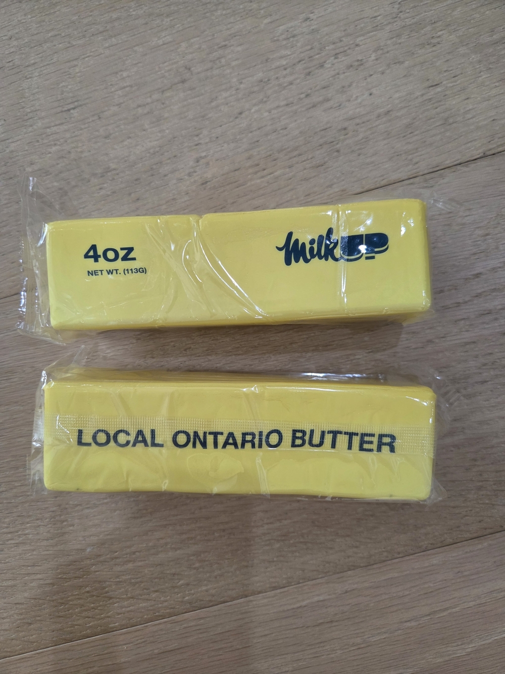 Yellow Local Ontario Butter Stick Stress Squish Toy - 4 oz